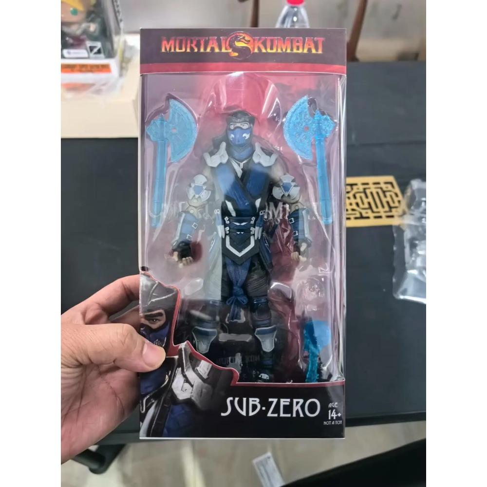 Hohe Qualität Mortal Kombat Spawn Sub Zero Scorpion 7" Gelenkige Actionfigur Spielzeug 17cm