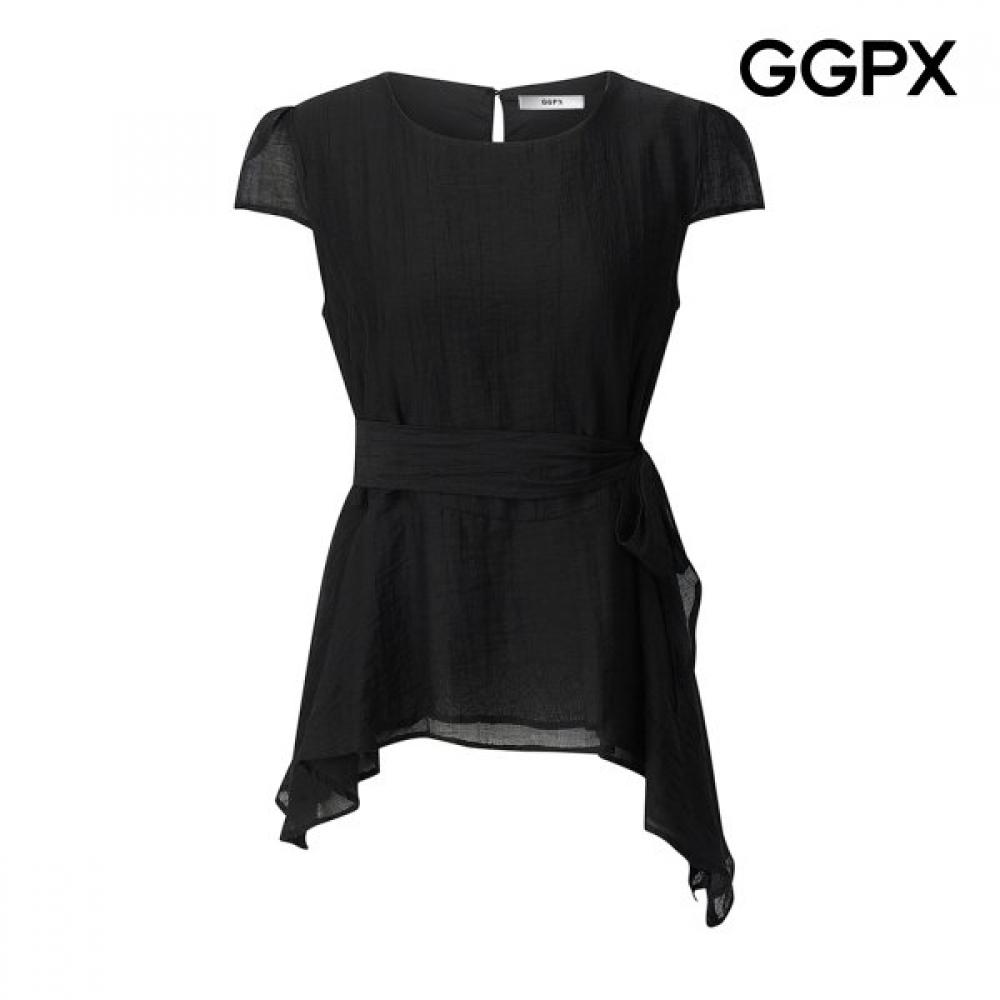 Ggpx New York Ruffle Sleeve Blouse Gq6sh057f blacks/F
