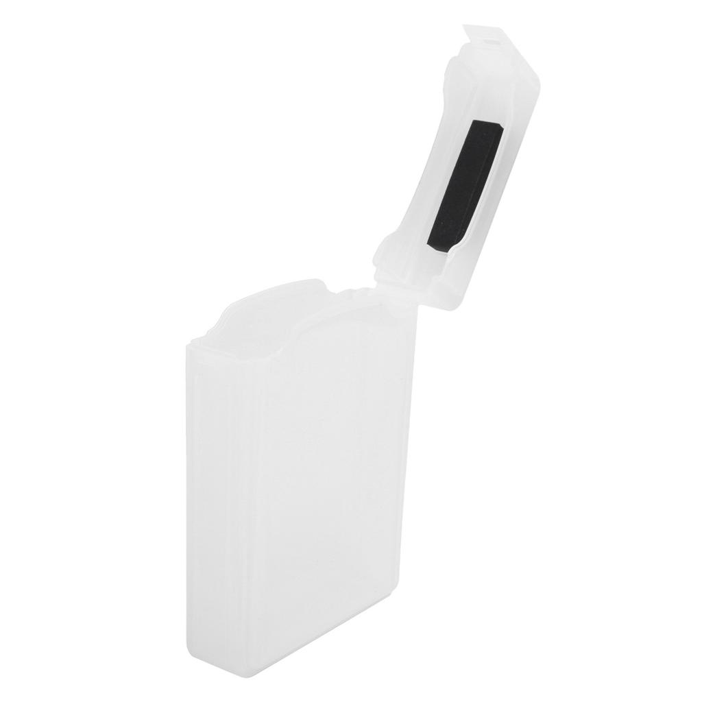 Hard Disk Protection Box 3.5in HDd SSD Shockproof Anti Static ABS Transparent Storage Case (Not Inclube Hard Disk)