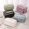 Nine-Layer Transparent Panda Pencil Case - Stylish and Practical Stationery Bag for Students
