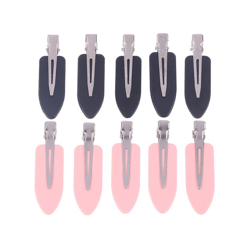 10Pcs/Set No Bend Seamless Hair Clips Makeup Clip Washing Face Accessories Seamless Barrettes Salon Styling Fixed Accessories
