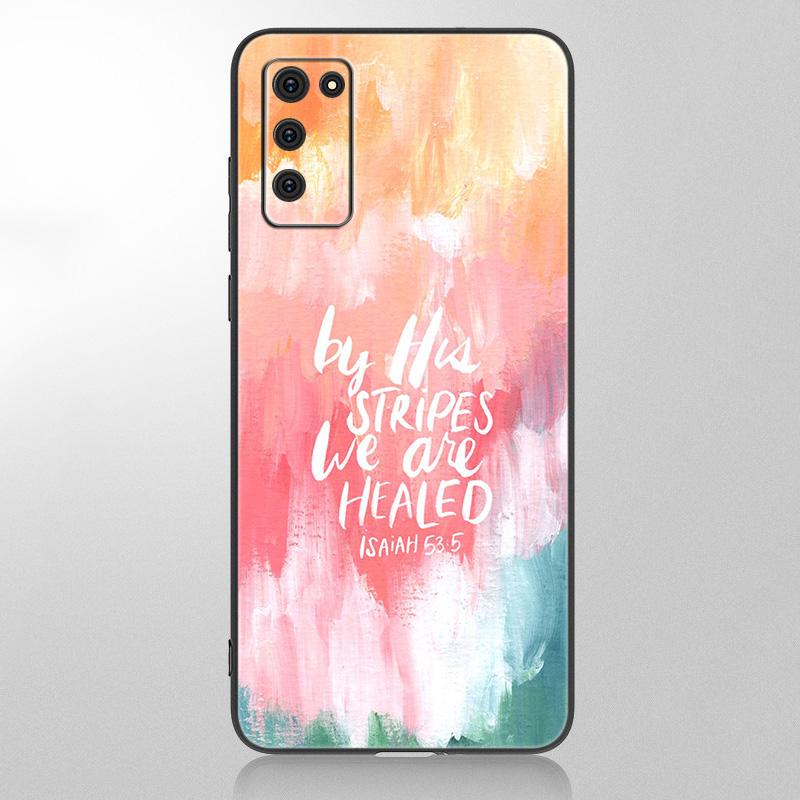 Bible Jesus Christ Christian Case For Samsung Galaxy A12 A02S A22 A32 A52 A72 A71 A51 A41 A31 A21 A11 A50 A70 A10S A20S  Cover