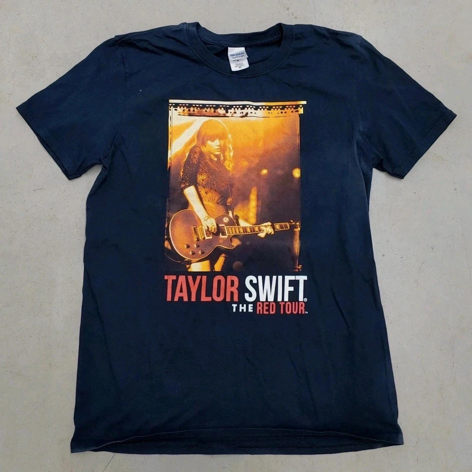 OFFICIAL 2013 Taylor Swift THE RED TOUR T-Shirt SIZE S Double Sided Concert Tour S