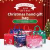 Christmas Themed Non-Woven Reusable Shopping Bag with Heat Transfer Printing