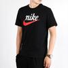 Nike Sportswear Swoosh Short Sleeve T-Shirt Men Tops Black BV7679-010