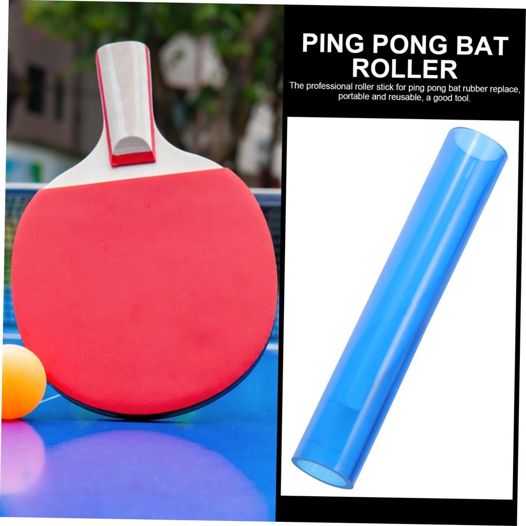 GANAZONO Table Tennis Rubber Roller, Lightweight Plastic Rubber Paste Replacement