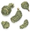 Pet Chew Toy Fruit Shape Natural Grass Relieve Boredom Rabbit Hamster Chinchilla Guinea Pig Squirrel Gerbil Teeth Cleaning Toy Pet Supplies