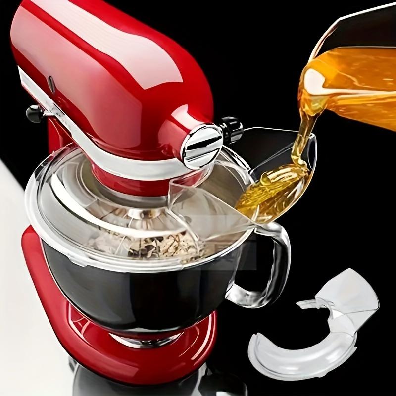 [Sicherheits-Spritzschutzhaube] Sicherheits-Spritzschutz-Gießhaube | Transparente Kipphaube für Quart-Kippkopf-Vertikalmixer - 1 Stück Schutzzubehör