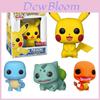 Funko Pop Pokemon Figurka Akcji Pikachu Bulbasaur Charmander Squirtle Kolekcjonerskie Zabawki dla Dzieci