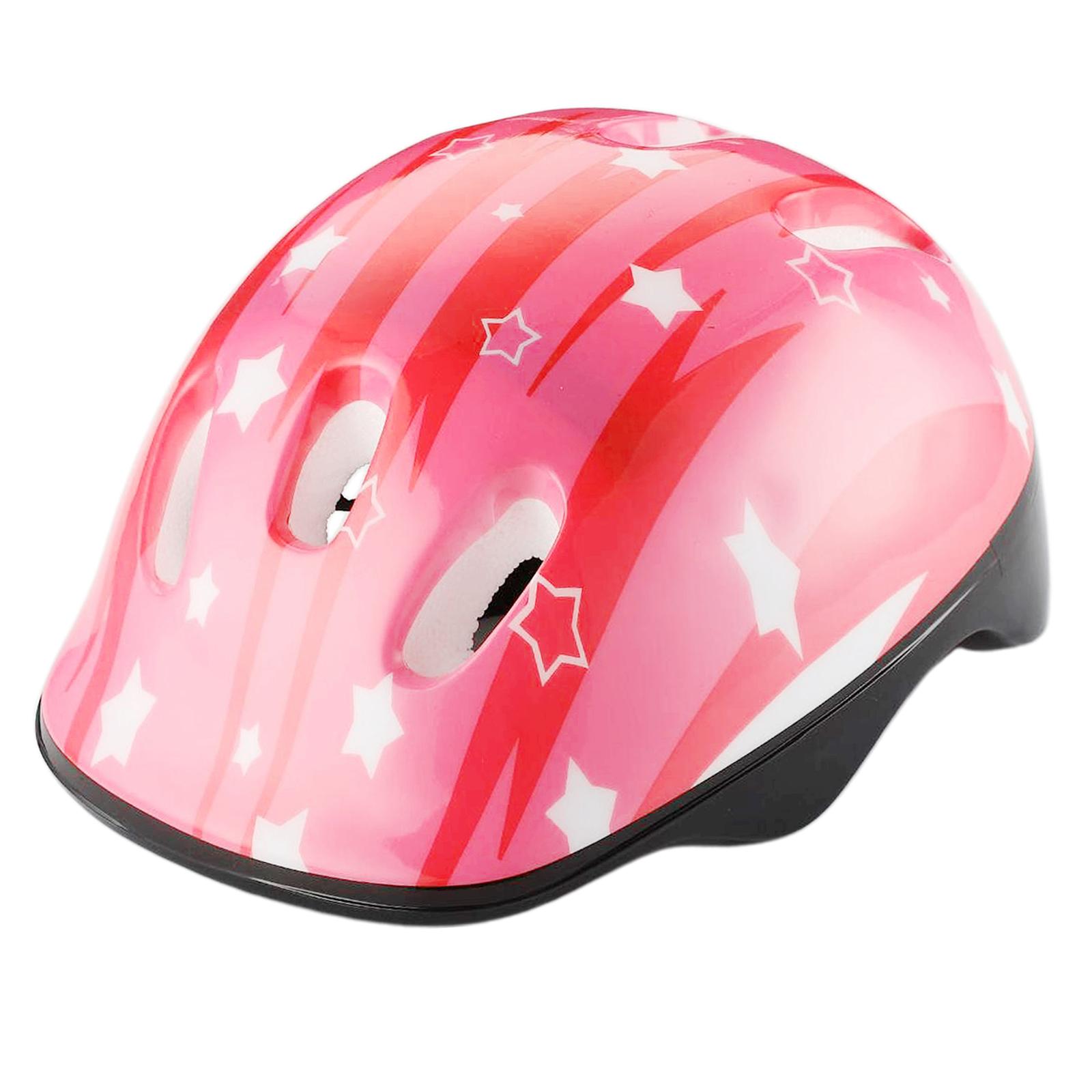 Multi-Sports Safety Helmet Bike Cycling Helmet EPS Foama Bicycle Helmet for Kids Skateboarding Skating Scooter розовый