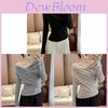 T Shirt Women Oversize V Neck Long Sleeve Casual Top For Spring Season