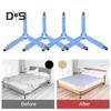 4Pcs Triangle Bed Sheet Straps Adjustable Design Simple Installation Non Slip Fitted Sheet Straps Bed Sheet Clips