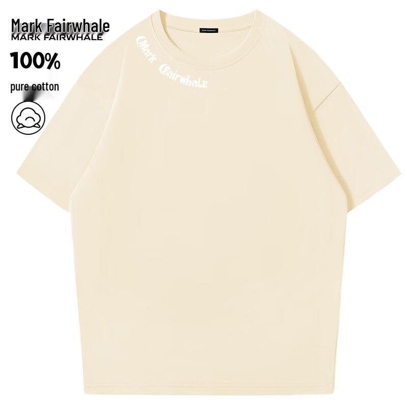Mark Fairwhale Men s American Trendy Combed Cotton T-Shirt XL