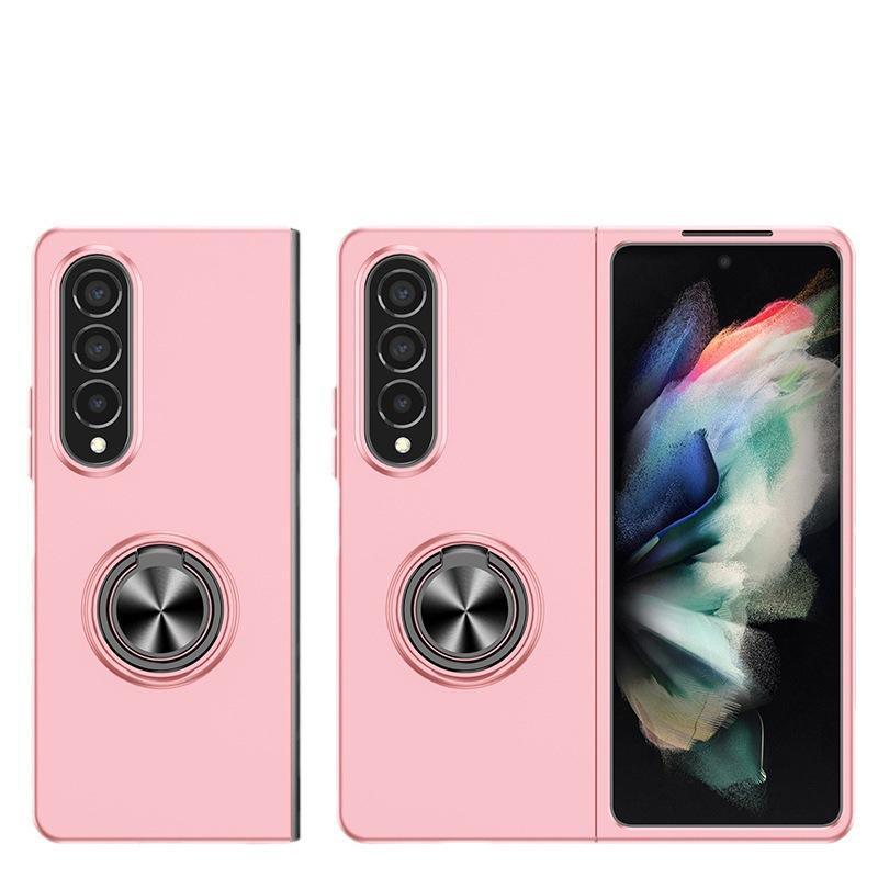 Applicable To Samsung Z Fold1ultra Mobile Phone Case Magnetic Ring Holder Wireless Charging Flip1/1/1 Protective Case