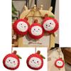 Lychee Fruit Plush Keychain With Pp Cotton Filling For Kids And Bags