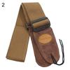 Widening Folk Acoustic Bass Cotton Adjustable Electric Guitar Belt Guitar Strap