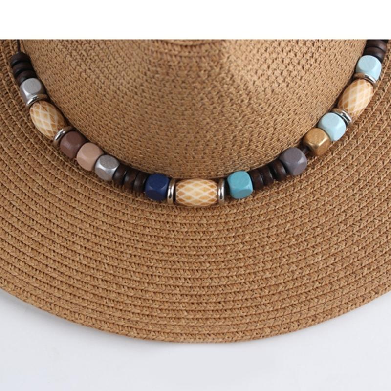 Unisex Hat Belts Stone for Travel Photography Props Handmade Belt Hat Bands