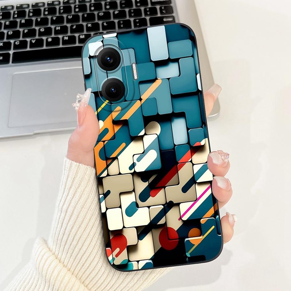 For Xiaomi Poco F7 Case Redmi Turbo 4 Pro 5G Fashion Candy Painted Cover Soft TPU Phone Case For Redmi Turbo 4 Pro PocoF7 Fundas