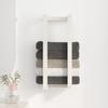 Wall-mounted bathroom towel rack for bathroom, kitchen, hotel - easy to install, solid pine wood with free installation 23 x 18 x 60 cm