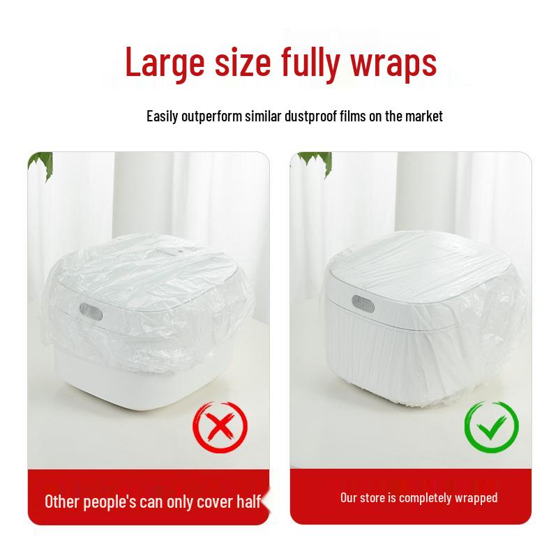 Husa de praf transparentă îngroșată pentru electrocasnice