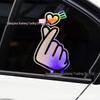 Heart Hands Seven-Color Laser Car Body & Window Decal
