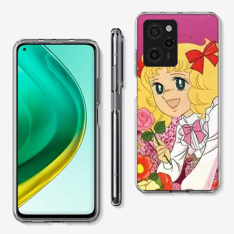 Candy Candy 90s Anime Cover Phone Case For Xiaomi Poco M8 M7 M6 M4 M3 X7 X6 X4 Pro F7 Ultra M5S Mi 14 14T 15 15T 12T 10T Pro 12S