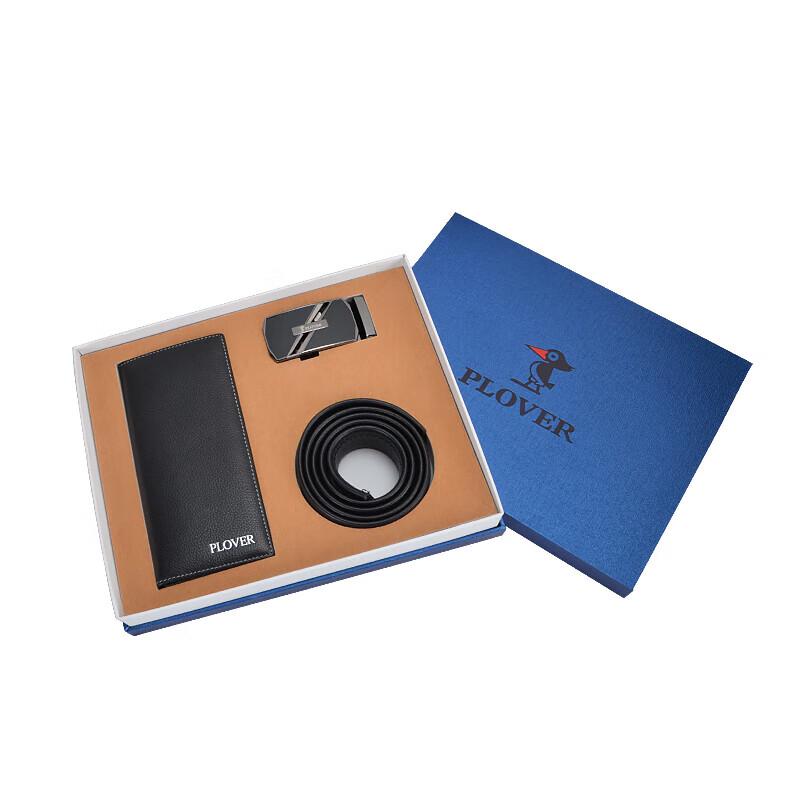 Мужской кожаный ремень и кошелек Plover