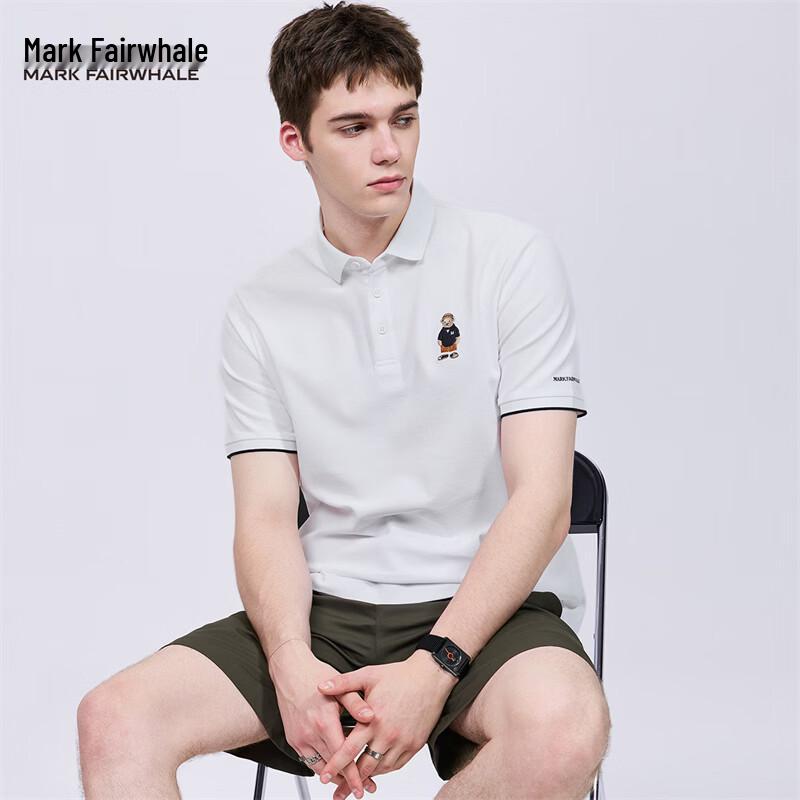 Mark Fairwhale Men s Embroidered Round Neck T-shirt S