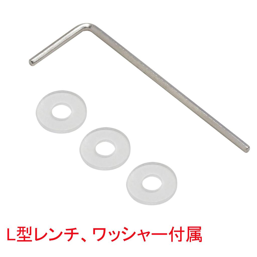 K.E.S Effector Switch Hats, Aluminum, Round Head, Set of 3, ESH-R, Silver