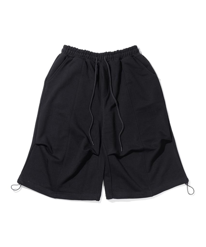 MASSNOUN Octave Bermuda Balloon Shorts Msisp001-Bk