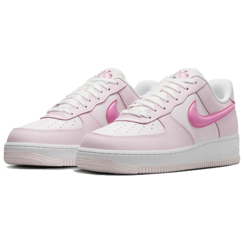 Nike Air Force 1 '07 LX Women's Pearl Pink White Pink Foam Paw Print Low Top Leather Air Cushion Classic Lifestyle Casual Sneakers HM3696-661