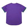Schwarz Lila Baseballtrikot Unisex Streetwear Locker Kurzarm Hemd mit Knöpfen Sommer Design Grafikdruck Merch Kleidung Herren