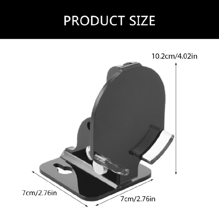 Elegant Speakers Display Shelf, Acrylic Wall Holder for SRS-XB13/XB100 Speakers Portable Sound Systems