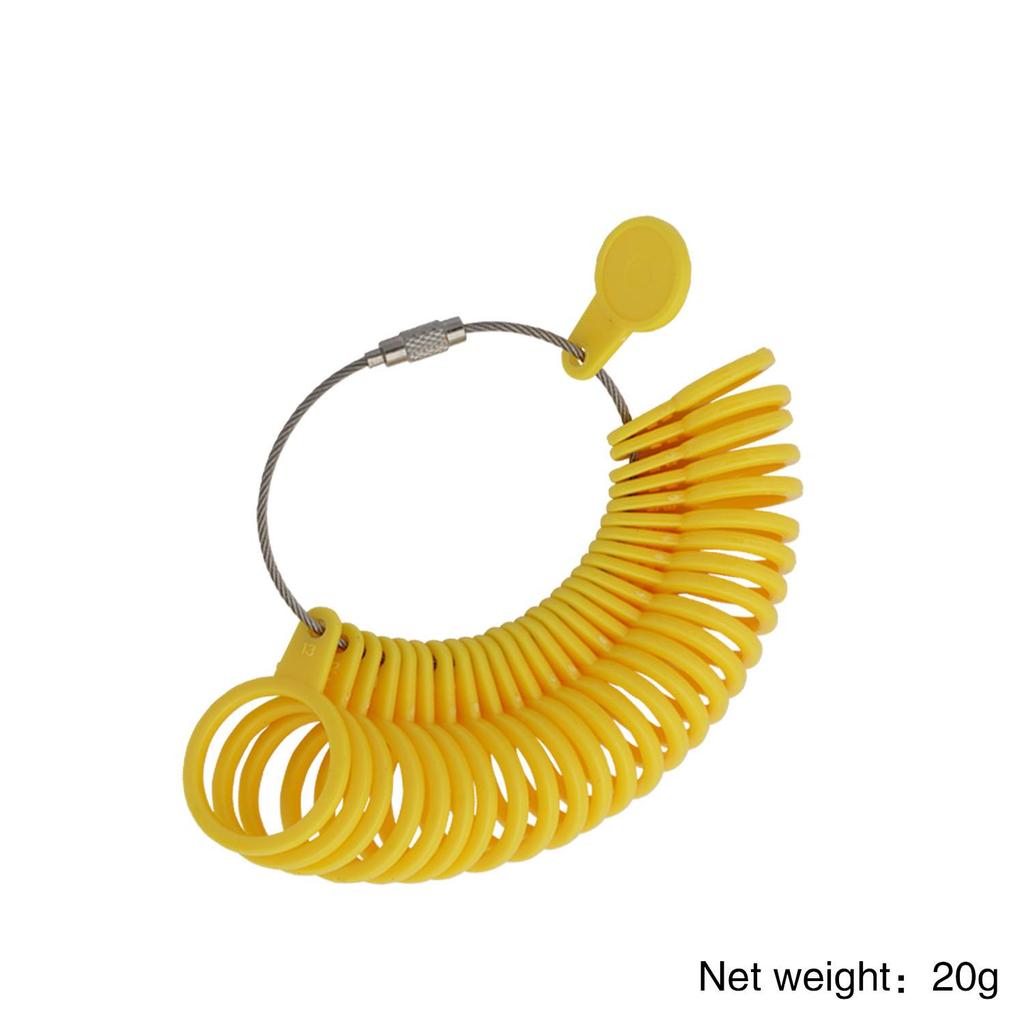 Ring Sizer Set Ring Mandrel Gauge Tool US Size EUR Size&Finger Gaugers US Size 1-13 with Half Size Finger Measurement Scales Ring Stick Measure Tool