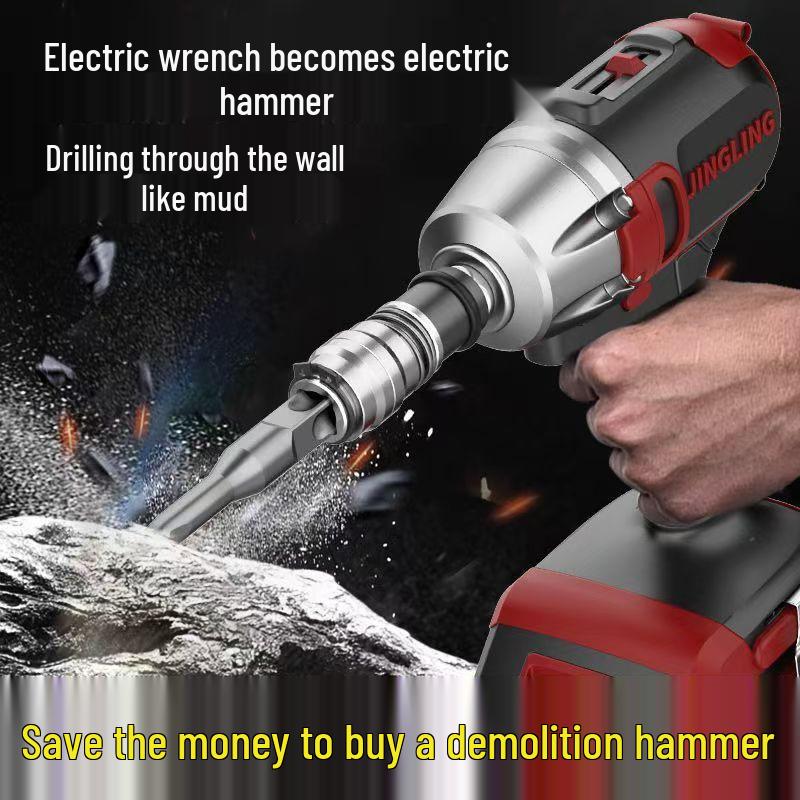 Electric Hammer Impact Drill Converter: Lightweight, High-Power Tool for Home Concrete Drilling