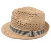 Western Cowboy Spring And Summer Straw Hat Stage Performance Hollow Jazz Gentleman French Sunscreen Breathable Shade Retro
