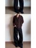 Men's Casual Knitted Lapel Cardigan Sweater - Loose, Versatile, Single-Breasted Perfect for Spring & Autumn