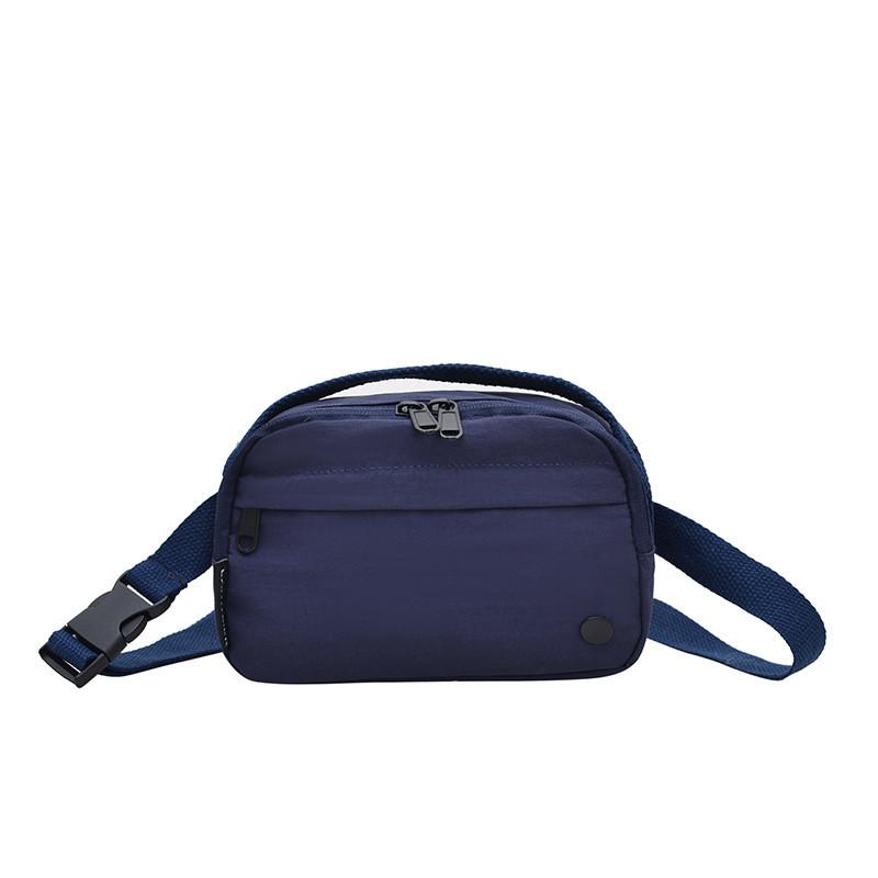 Simple Solid Color Women Casual Lightweight Waterproof Square Bag For Daily Use