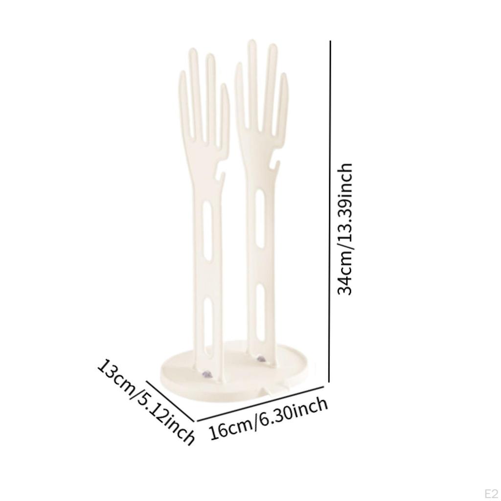 Dish Towel And Kitchen Gloves Storage Rack for Sink