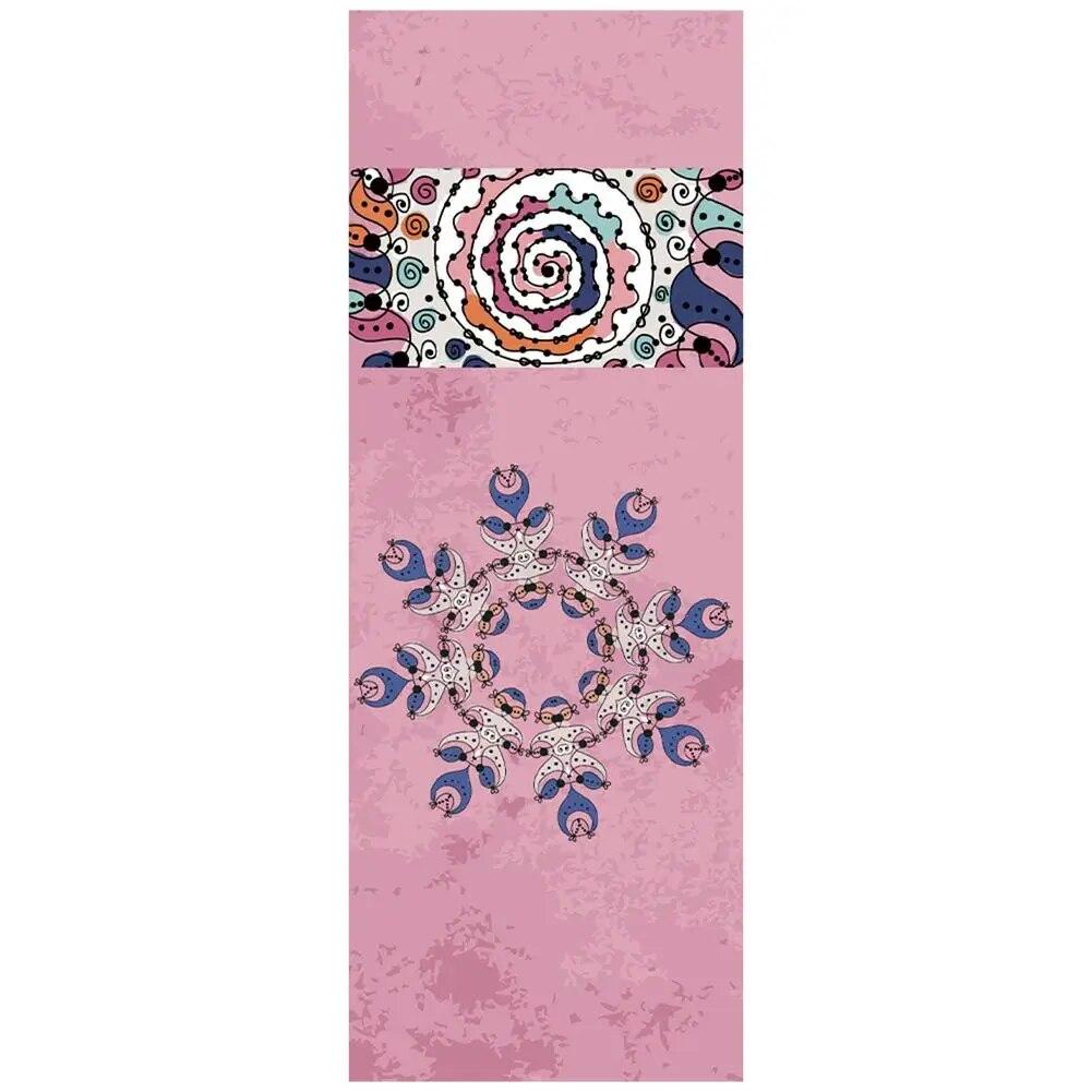 Yoga Towels Fitness Printed Microfiber Sports Travel Quick-drying Sweat-absorbent Workout Mat Cover for Pilates Gym Yoga Blanket