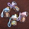 Cartoon Capybara Water Bottle 600ML Student Water Bottle Portable Double Drinking Cup  Summer