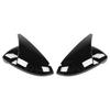 Pár Krytů Zpětných Zrcátek Kryt Chránič Pouzdro Styl Rohu Vhodné pro MK7 MK7.5 GTD R 2013 2020Černý