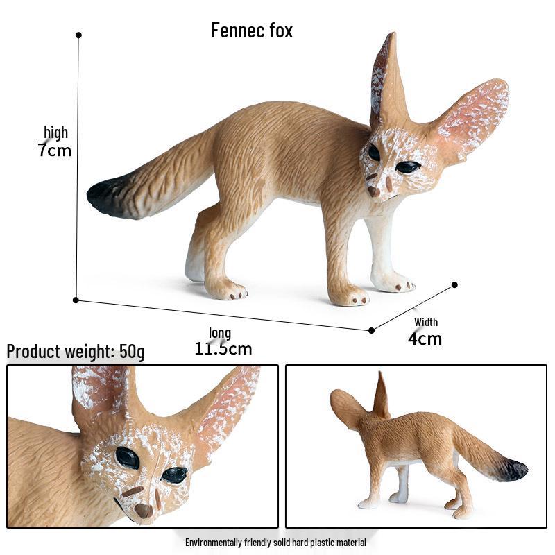 Heartfelt Children s Desert Fennec Fox Cognitive Simulation Toy