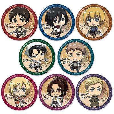 Attack on Titan Ansteckbuttons Serie 3 (Box)