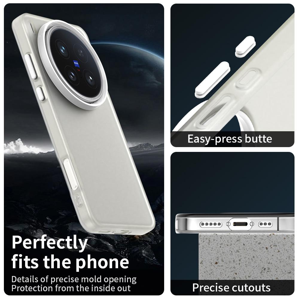 Frosted Case For Vivo X200 Ultra Cover Vivo X200 Ultra Fundas Coque Matte Translucent PC Soft TPU Phone Bumper Vivo X200 Ultra