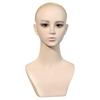Hairpiece Display Head Photo Prop Realistic Mannequin True Skin Shade Size Bust for