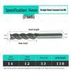 Jinfeng Extended 2-Flute Straight Shank Milling Cutter (3 to 20mm)