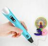 Blue 3D Pen for Children, Developmental Toy, Printer, Gift + Refill