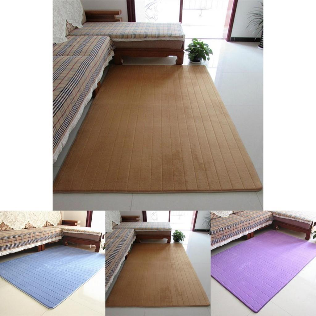 Super Absorbent Coral Velvet Bathroom Mat Offering Safety And Style For Home