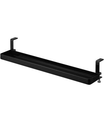 Yamazaki Tower Range Hood Spice W38 X D9 X Adjustment Tower Condiment Simply Clamps To Range Product Number 1796 Rack, Black, H6.2cm (excluding